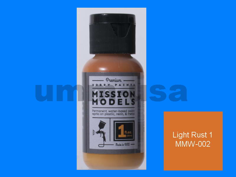 MMW002 LIGHT RUST 1 - 1oz Acrylic paint